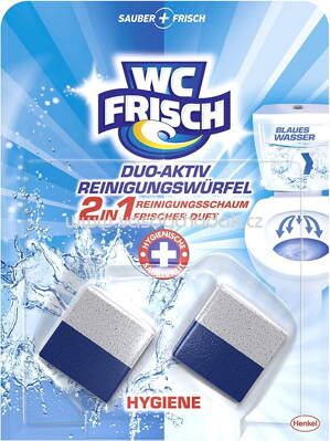 WC Frisch Duo Aktiv Reinigungs Würfel, 2x50g