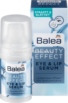 Balea Augencreme Beauty Effect Eye & Lip Serum, 15 ml
