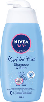 NIVEA BABY Shampoo & Bath, 500 ml