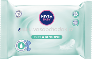 NIVEA BABY Feuchttücher Pure & Sensitive, 63 St