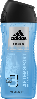 Adidas Duschgel Men After Sport, 250 ml