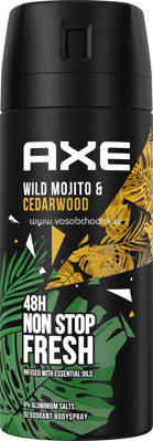 AXE Deospray Wild Mojito & Cedarwood, 150 ml
