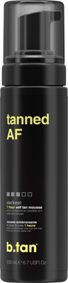 b.tan Selbstbräuner Mousse 'tanned AF', 200 ml