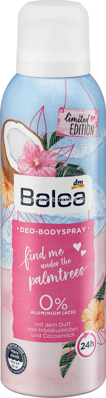 Balea Deospray find me under the palmtrees, 200 ml
