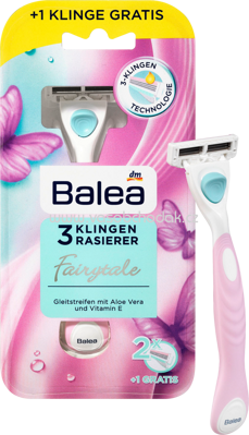 Balea Rasierer Fairytale 3 Klingen, 1 St