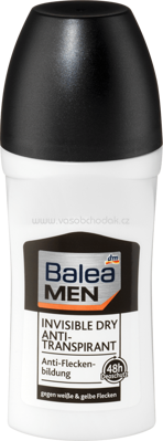 Balea MEN Deo Roll on Antitranspirant Invisible Dry, 50 ml