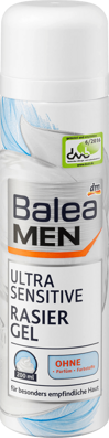 Balea MEN Rasiergel Ultra Sensitive, 200 ml
