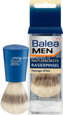 Balea MEN Rasierpinsel Naturborste, 1 St
