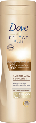 Dove Bodylotion Pflege Plus Summer Glow, 250 ml