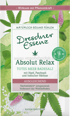 Dresdner Essenz Badesalz Absolut Relax, 60g