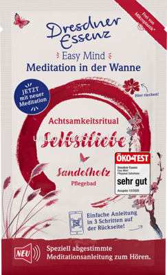 Dresdner Essenz Badesalz Easy Mind Selbstliebe, 60g