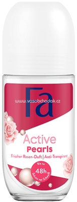 Fa Deo Roll On Anti-Transpirant Active Pearls, 50 ml