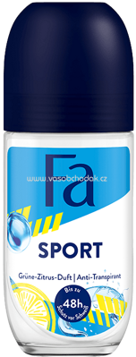 Fa Deo Roll On Anti-Transpirant Sport, 50 ml