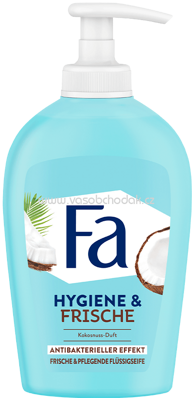 Fa Flüssigseife Hygiene & Frische Kokoswasser mit Antibakteriel Effekt, 250 ml