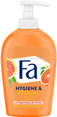 Fa Flüssigseife Hygiene & Frische Orange mit Antibakteriel Effekt, 250 ml