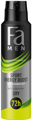 Fa Men Deospray Sport Energy Boost, 150 ml