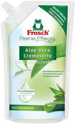 Frosch Cremeseife Aloe Vera Nachfüllpackung, 500 ml
