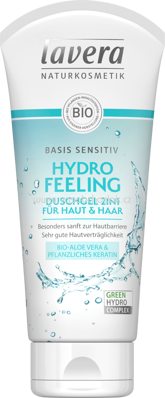 Lavera Duschgel Basis Sensitiv Hydro Feeling 2in1, 200 ml