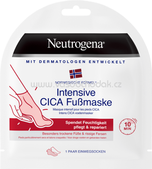 Neutrogena Fuß-Maske, intensive CICA Maske, 1 Paar, 2 St
