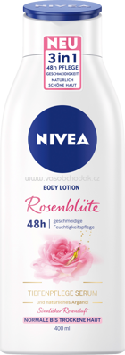 NIVEA Bodylotion Rosenblüte, 400 ml