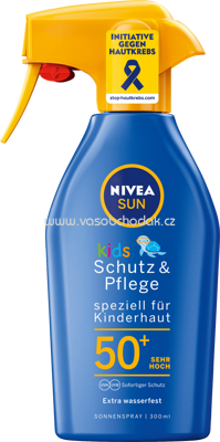 NIVEA SUN Sonnen-Spray Kids, Schutz & Pflege LSF 50+, 300 ml