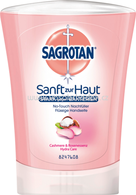 Sagrotan No-Touch Nachfüller Cashmere & Rosenessenz, 250 ml