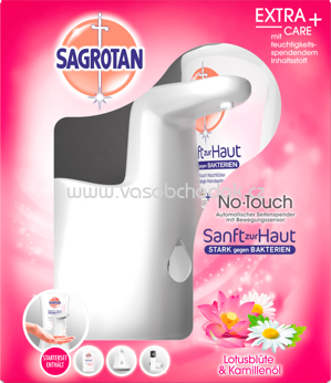Sagrotan No Touch Gerät + Nachfüller Lotusblüte/Kamille, 1 St