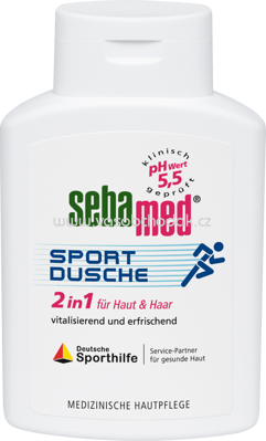 Sebamed Duschgel Sportdusche 2in1 für Haut & Haar, 200 ml