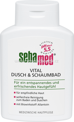 Sebamed Duschgel Vital Dusch & Schaumbad, 400 ml