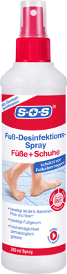 SOS Fuß-Desinfektionsspray, 250 ml