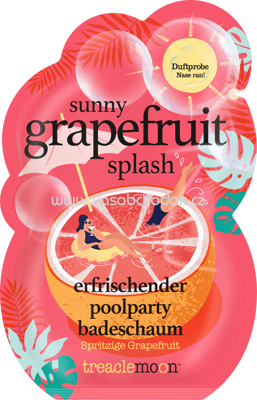 treaclemoon Badesalz sunny grapefruit splash, 80g