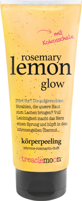 Treaclemoon Körperpeeling rosemary lemon glow, 225 ml