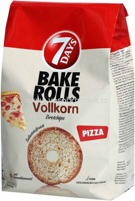 7 Days Bake Rolls Vollkorn Pizza, 250g