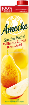 Amecke Sanfte Säfte Williams Christ Birne Apfel, 1l