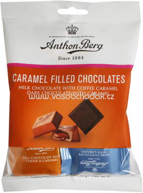 Anthon Berg Caramel Filled Chocolates, 110g