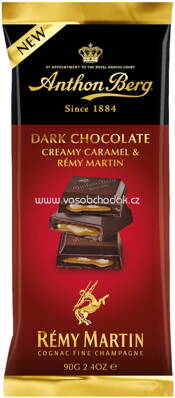 Anthon Berg Dark Chocolate Rémy Martin, 90g