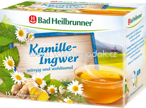 Bad Heilbrunner Kamille Ingwer, 15 Beutel
