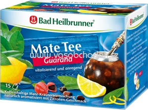 Bad Heilbrunner Mate Tee Guarana, 15 Beutel