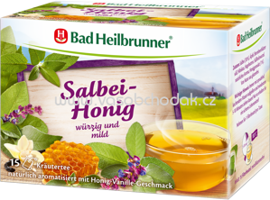 Bad Heilbrunner Salbei Honig Tee, 15 Beutel