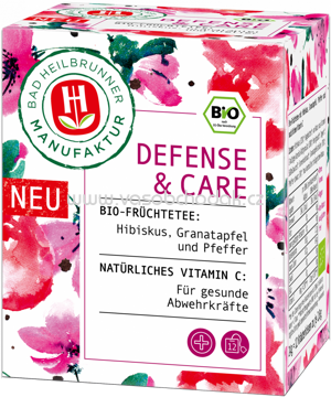 Bad Heilbrunner Functional Tea Defense & Care, 12 Beutel