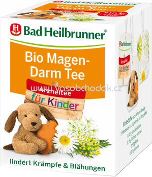 Bad Heilbrunner Bio Magen Darm Tee, 8 Beutel