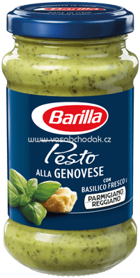 Barilla Pesto alla Genovese con Basilico Fresco, 190g