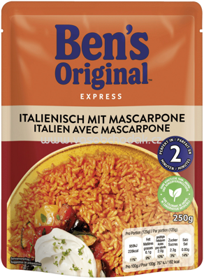 Ben's Original Express Italienisch mit Mascarpone, 250g