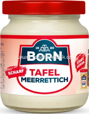 Born Tafel Meerrettich, scharf, 190g