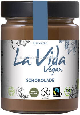 Brinkers La Vida Vegan Schokolade, 270g