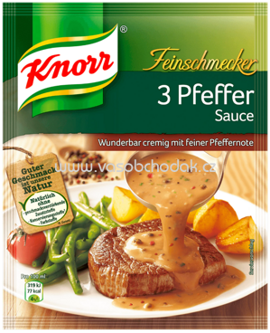 Knorr Feinschmecker Sauce 3 Pfeffer, 1 St