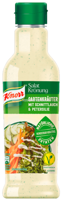 Knorr Salatkrönung Gartenkräuter mit Schnittlauch & Petersilie, 210 ml