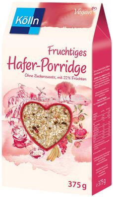 Kölln Fruchtiges Hafer-Porridge, 375g