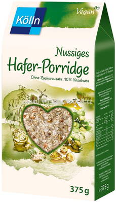 Kölln Nussiges Hafer-Porridge, 375g