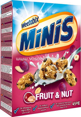 Weetabix Minis Fruit & Nut, 450g